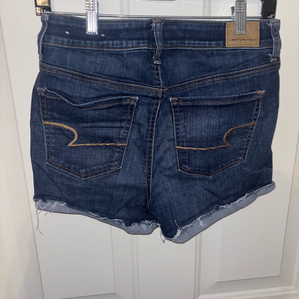 American Eagle Outfitters Dark Blue Jean Shorts